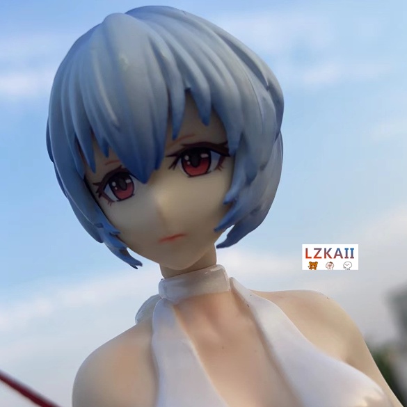 Mô Hình Nhân Vật REI AYANAMI Hoạt Hình EVA - REI Cỡ 1 / 7 24Cm
