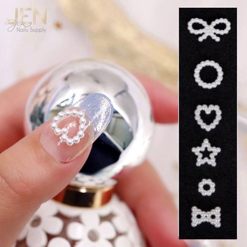 Charm nhựa trái tim ngôi sao hột trai