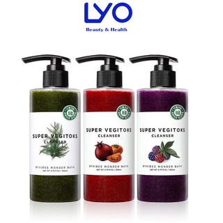 Sữa rửa mặt thải độc rau củ Super Vegitoks cleanser wonder bath nội địa Hàn Quốc...