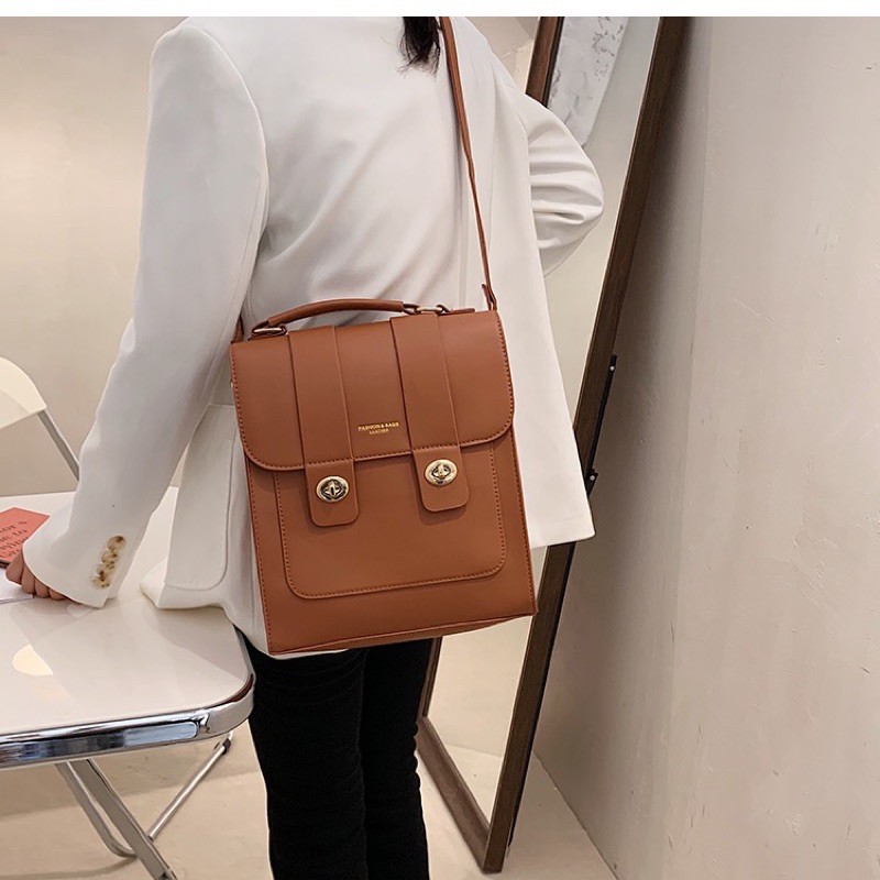 BALO DA BALO THỜI TRANG NỮ DÁNG VUÔNG STYLE VINTAGE ULZZANG ĐA DẠNG PHONG CÁCH BLN49H043