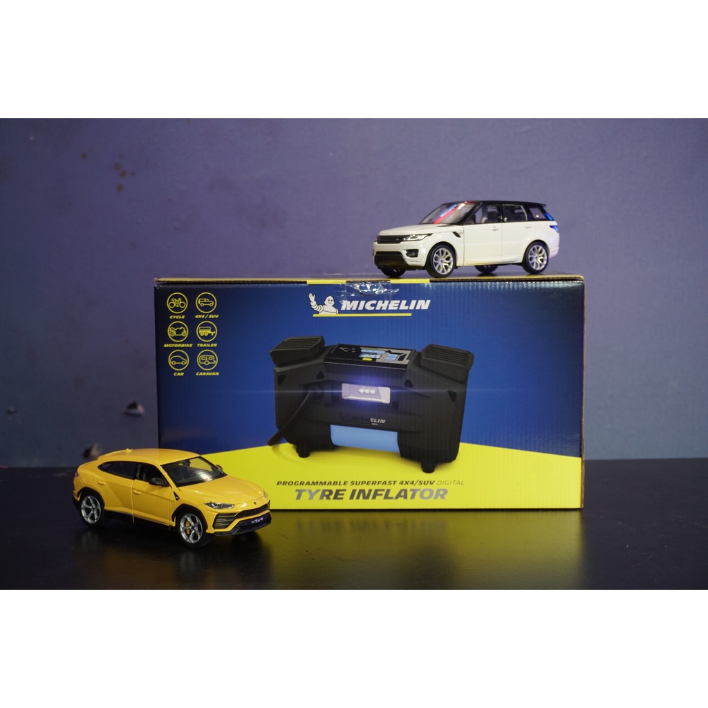 Máy bơm ô tô, bơm khí nén siêu tốc Michelin 12314  bơm trong 85 giây