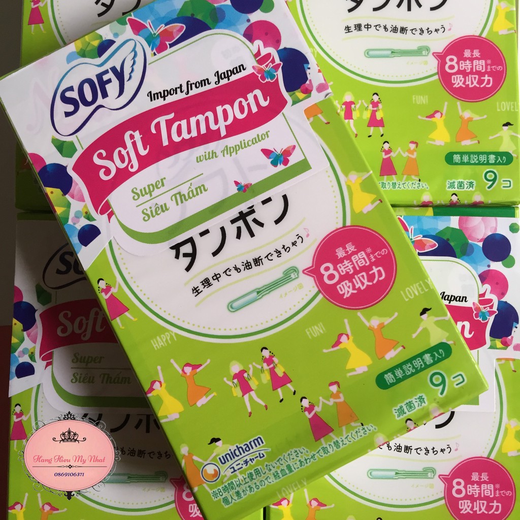 Băng Vệ Sinh Tampon Sofy Soft Nhật Bản