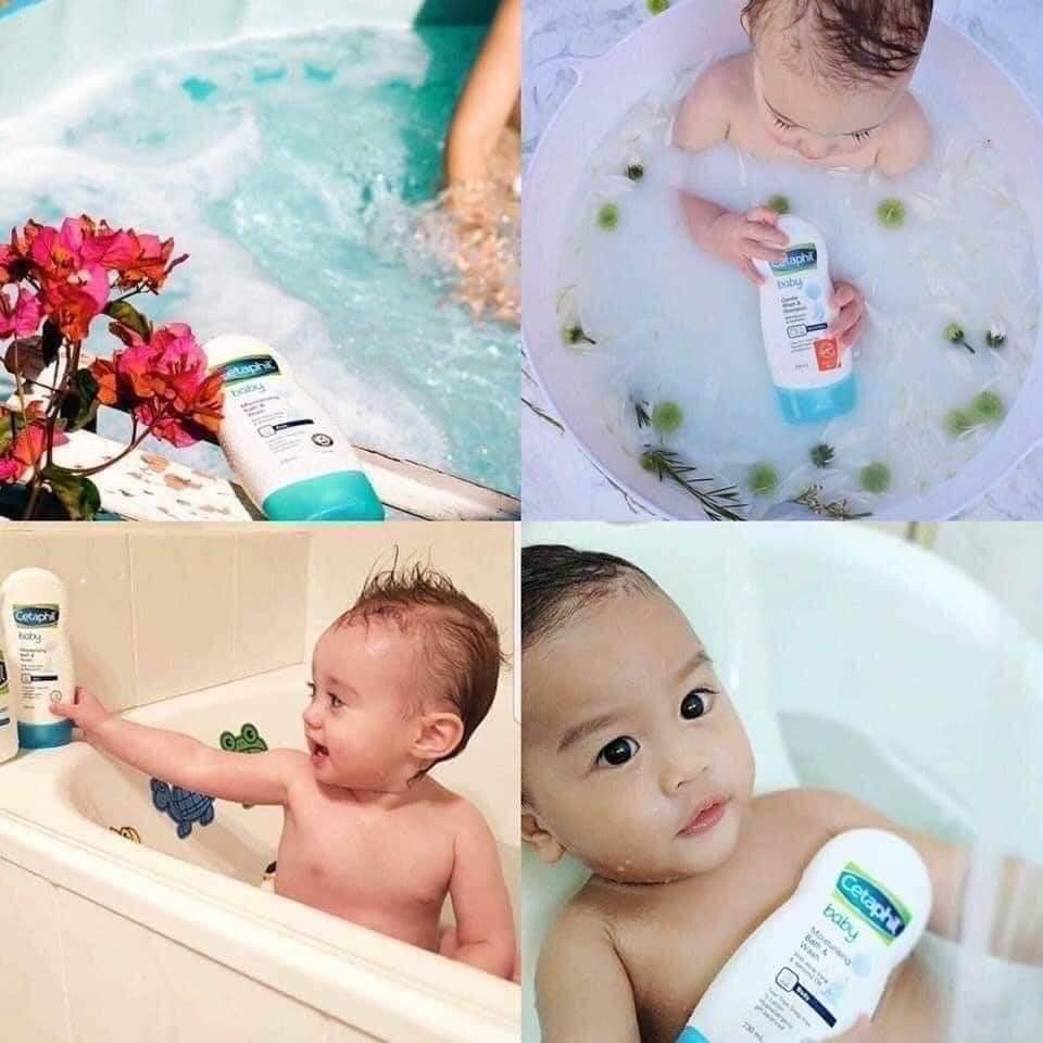 Sữa Tắm Gội Toàn Thân Cetaphil Baby 2 In 1