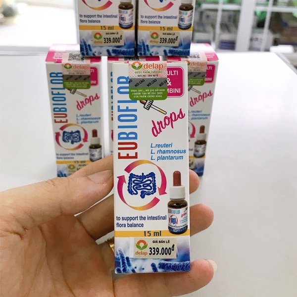 Men Vi Sinh Eubioflor - bổ sung vi khuẩn có lợi cho tiêu hóa- hỗ trợ giúp làm giảm các triệu chứng của rối loạn tiêu hóa