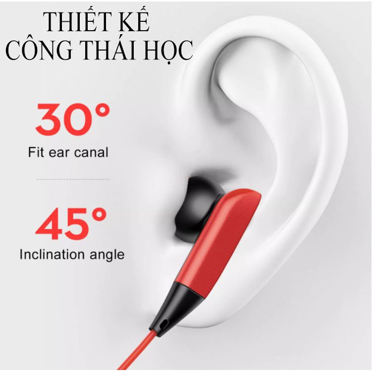 Tai nghe Bluetooth GIOCO-G15 Hifi stereo nghe nhạc liên tục 18h,Có Mic đàm thoại,tăng cường dải bass nghe nhạc thoải mái