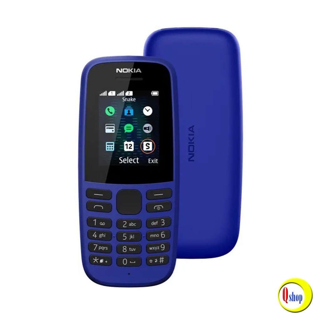 Điện thoại di động NOKIA 105 2 SIM (2019) - Hàng Chính Hãng