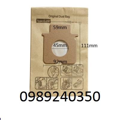 Túi Rác Máy Hút Bụi Panasonic C - 20E, MC - E7101, MC - CG461 Loại Giấy Bền