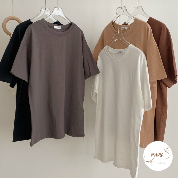Áo thun tay lỡ nam nữ, áo phông unisex form rộng chất cotton mát mịn thấm hút mồ hôi | BigBuy360 - bigbuy360.vn