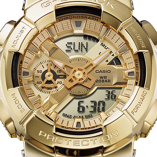 Đồng Hồ Casio Nam Dây Nhựa GSHOCK GM-110SG-9ADR Chính Hãng