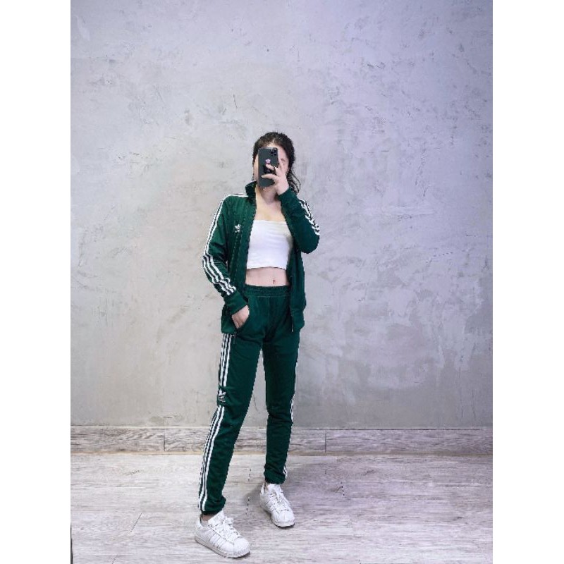 Combo bộ FIREBIRD track jacket xanh(tách lẻ set)