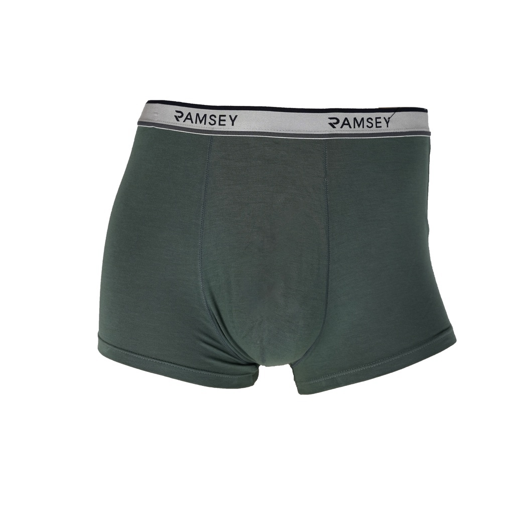 Quần Boxer Nam Cotton Màu Xanh Rêu Ramsey RB 202