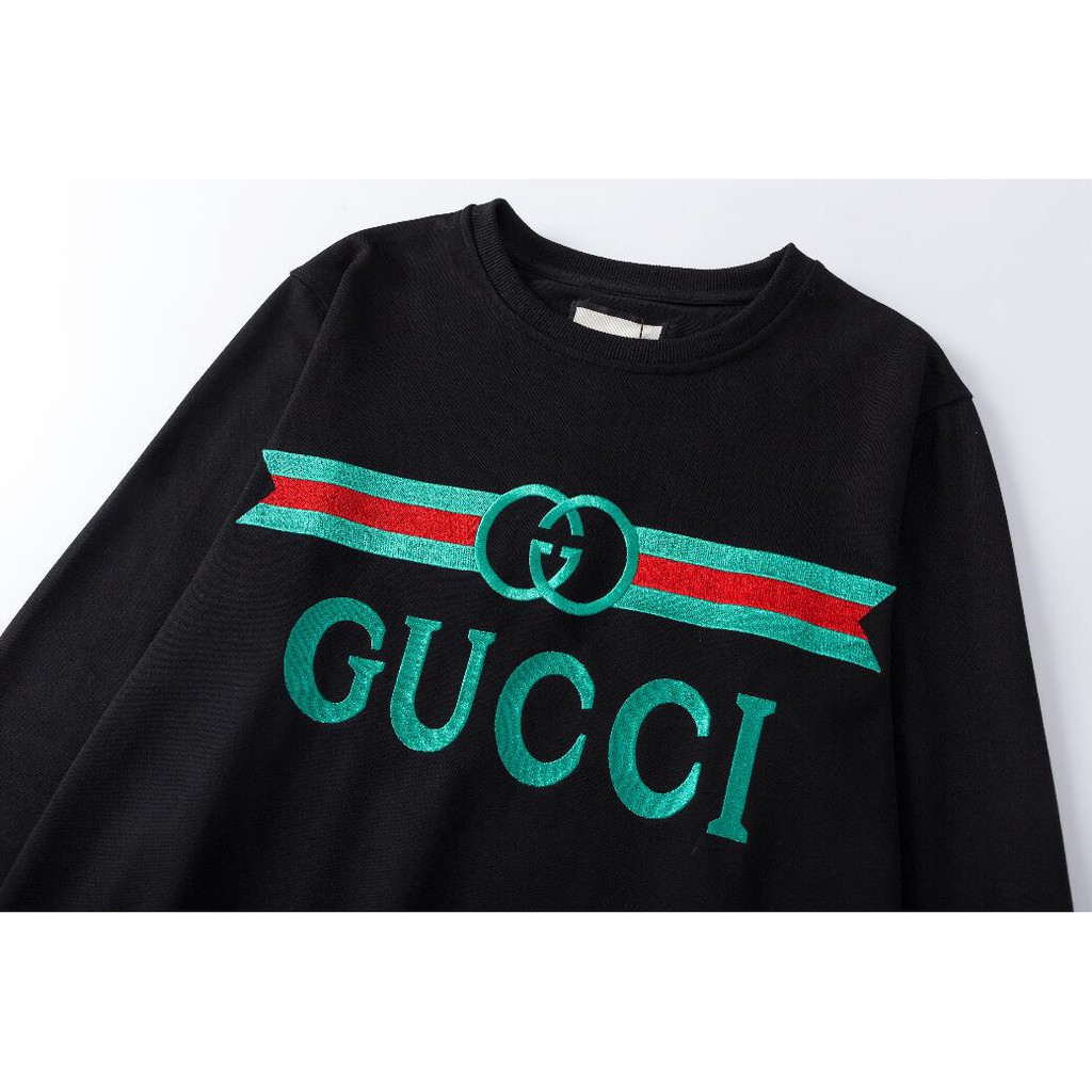 Áo Sweater Gucci Chất Liệu Cotton In Họa Tiết Thời Trang Cho Nam Nữ