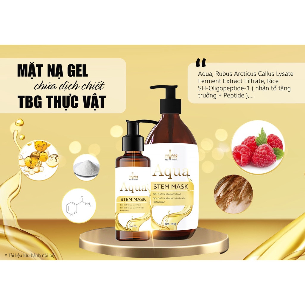 Mặt nạ cấp nước  AQUA STEM MASK