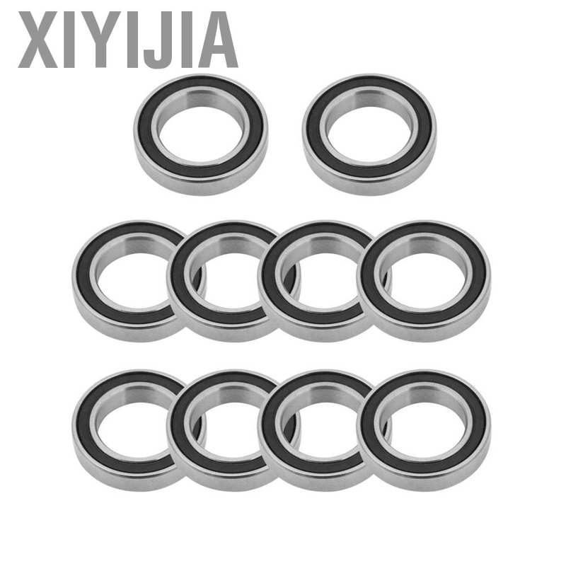 Set 10 Vòng Bi 6802-2rs Bằng Thép Chất Lượng Cao 15mm X 24mm 5mm
