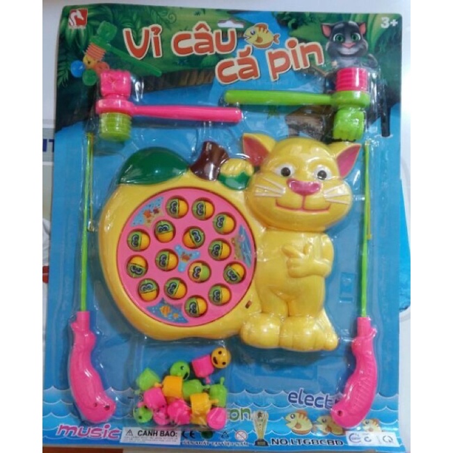 vỉ câu cá phin kèm búa đập chuột 2 trong 1