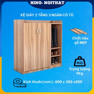 KỆ ĐỰNG GIÀY DÉP GỖ 5 TẦNG (GIÁ RẺ)