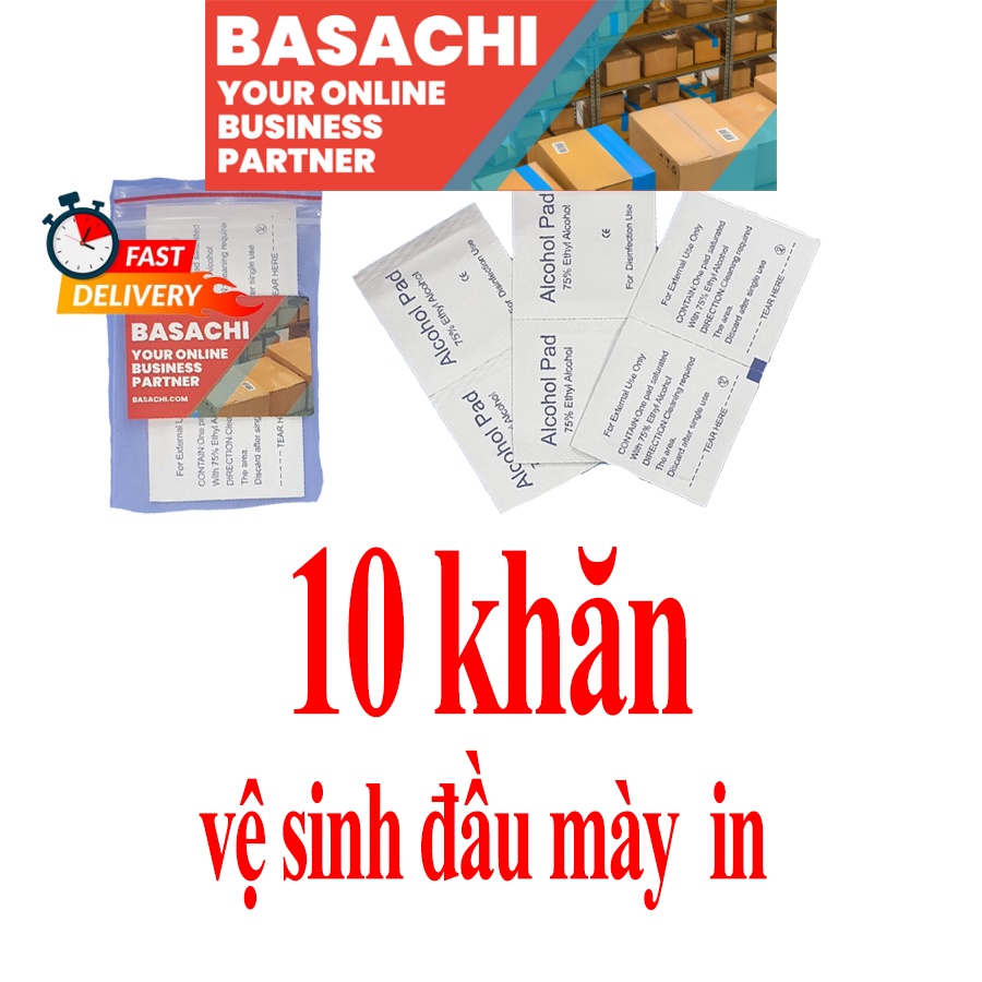 Bộ khăn lau vệ sình cho mày ìn