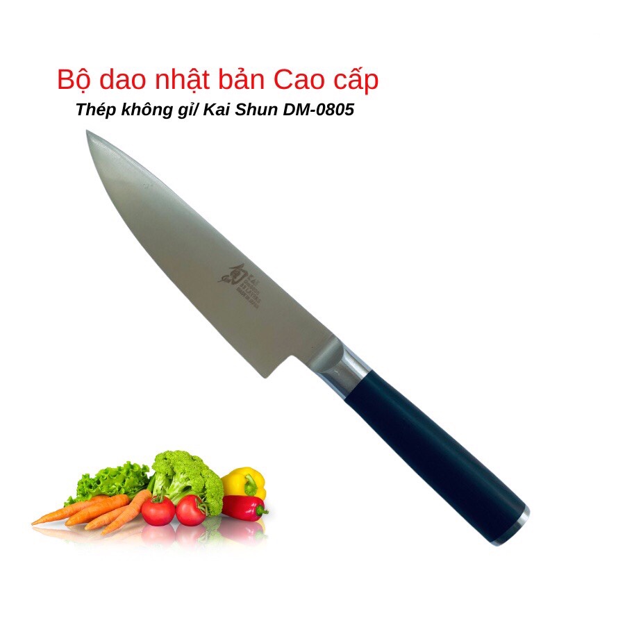Dao Kai Nhật Hàng Fullbox Chính Hãng Gọt Trái Cây Thái Rau Củ Thịt Cá - Một Mí Store