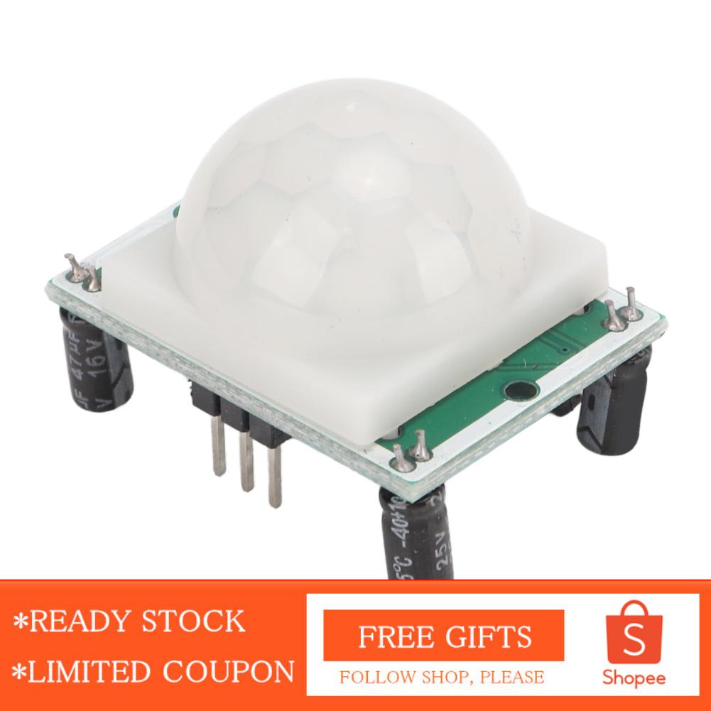 Alwaysonline PIR Human Motion Sensor Module Pyroelectric Infrared Module DC 4.8‑20V for Buzzers Automatic Doors Electric Fans