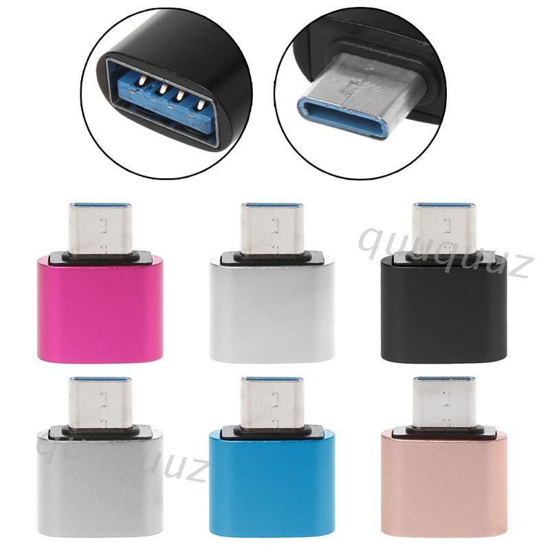 Bộ Chuyển Đổi Dữ Liệu Usb C 3.1 Type C Male Sang Usb 2.0 Cho Samsung S9 S8 Note 9 / 8 Huawei Mate 20 / 10 / 9 P20 P10 P9 Xiaomi 5 / 6 / 8 Mix