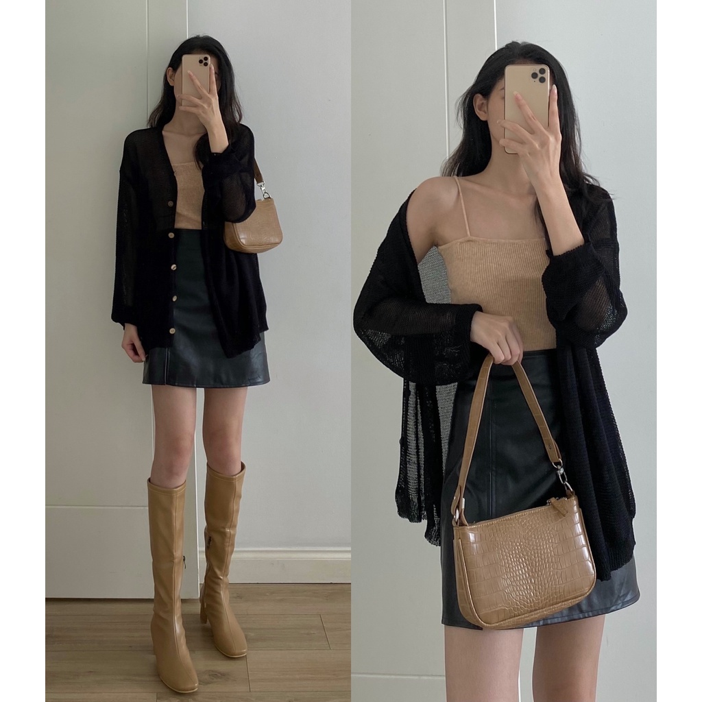 Chân váy zip da _ CV0046 | BigBuy360 - bigbuy360.vn