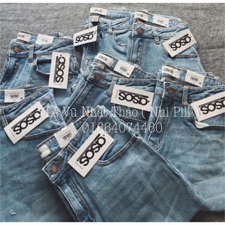 Quần jeans xuất xẻ lai