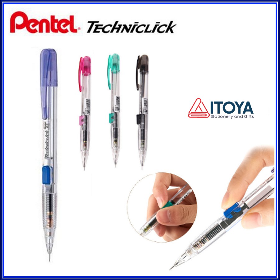 Bút chì bấm Pentel Techniclick PD105T, 0.5mm