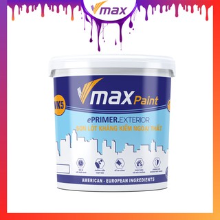 Sơn lót kháng kiềm ngoại thất VMAX VK5 ePRIMER EXTERIOR Lon 5Lit