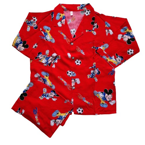 Bộ quần áo trẻ em PIJAMA chất Tole, Lanh tay dài quần dài cho bé trai size từ 5kg đến 34kg