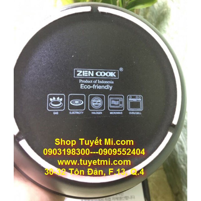 Set 2 nồi sứ cao cấp Zen Cook Luna SLT651