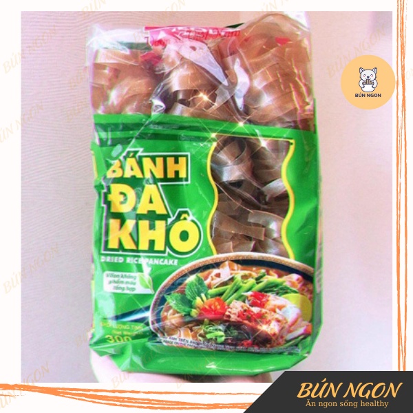 Bánh Đa Cua Hải Phòng, Bánh Đa Đỏ Khô Vifon - Hỏa Tốc - Bún Ngon 300g