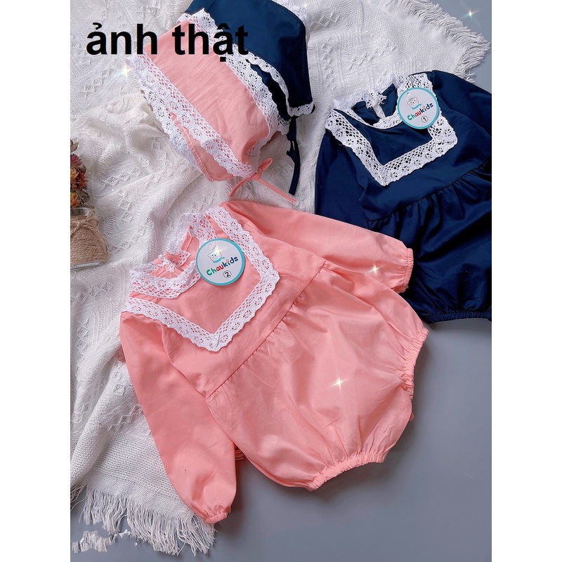 Set Body chip dài tay kèm băng đô đội đầu XHN862