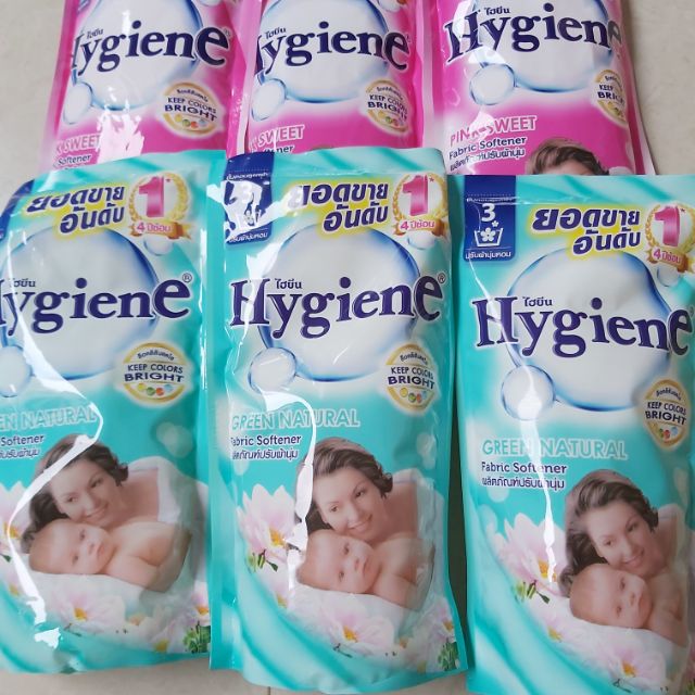 Combo lóc 3 Nước xả vải HYGIENE 600ml Thái Lan