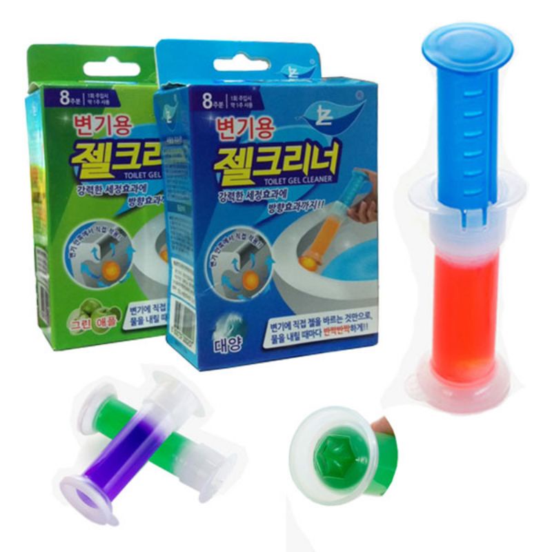 Gel khử mùi bồn cầu COZYBIN gel thơm khử trùng bồn cầu dạng thạch hình bông hoa với 7 mùi thơm cho toilet GEL01