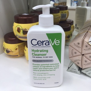 Sữa rửa mặt CeraVe Hydrating cleanser ( lysine)