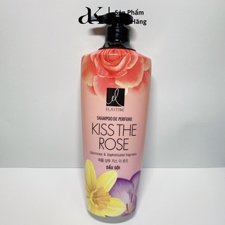 Dầu gội nước hoa Elastine Kiss The Rose óng mượt chắc khoẻ 600ml