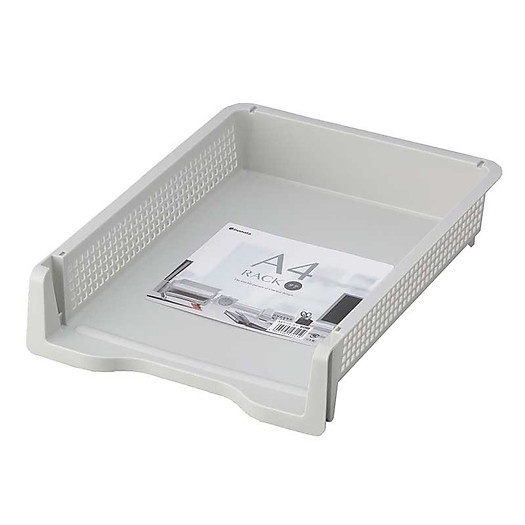 Khay đựng tài liệu A4 có thể xếp chồng (màu ngẫu nhiên) Nhật Bản Inomata