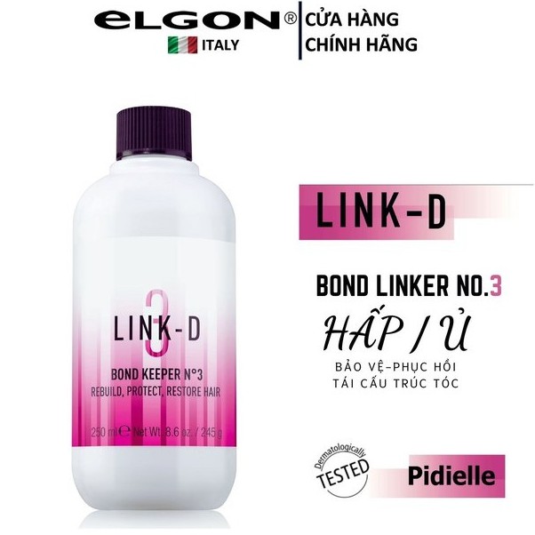Ủ/HẤP DƯỠNG PHỤC HỒI LINK-D BOND KEEPER (3) chai 250ml