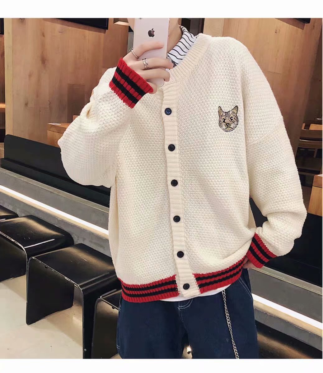 Áo Khoác Cardigan Phong Cách Hàn Quốc Năng Động Cho Nam | BigBuy360 - bigbuy360.vn