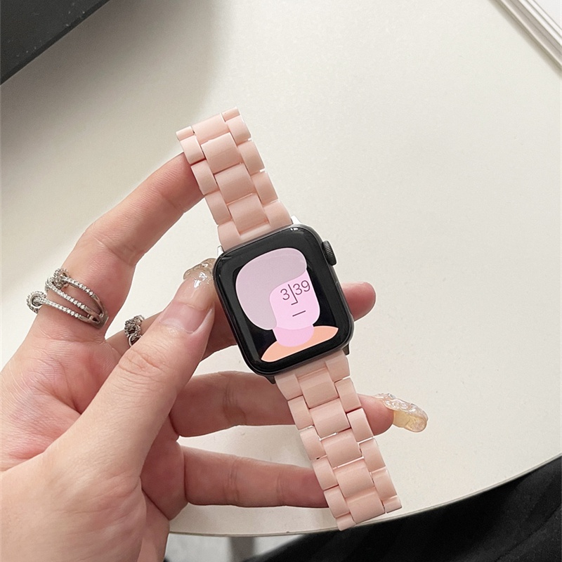 Dây Đeo Thay Thế Màu Kẹo Cho Đồng Hồ Thông Minh Apple Watch series 7 6 5 4 3 2 1 SE 41mm 45mm 40mm 44mm 42mm 38mm