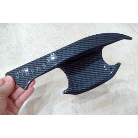 Ốp tay nắm, hõm cửa carbon xe Vinfast Lux A, Lux SA Mẫu Cacbon cao cấp