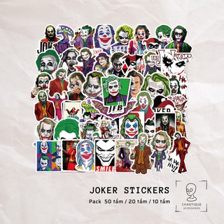 Joker Stickers Miếng Dán Chống nước