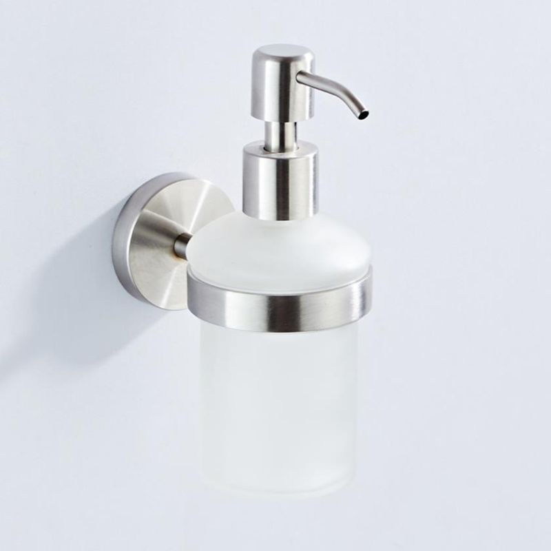 Bình Đựng Xà Phòng Dạng Nhấn Gắn Tường Siêu Bền Tiện Dụng Cho Nhà Tắm