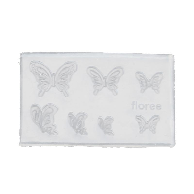 Khuôn Silicone Làm Trang Sức Hình Bướm Xinh Xắn