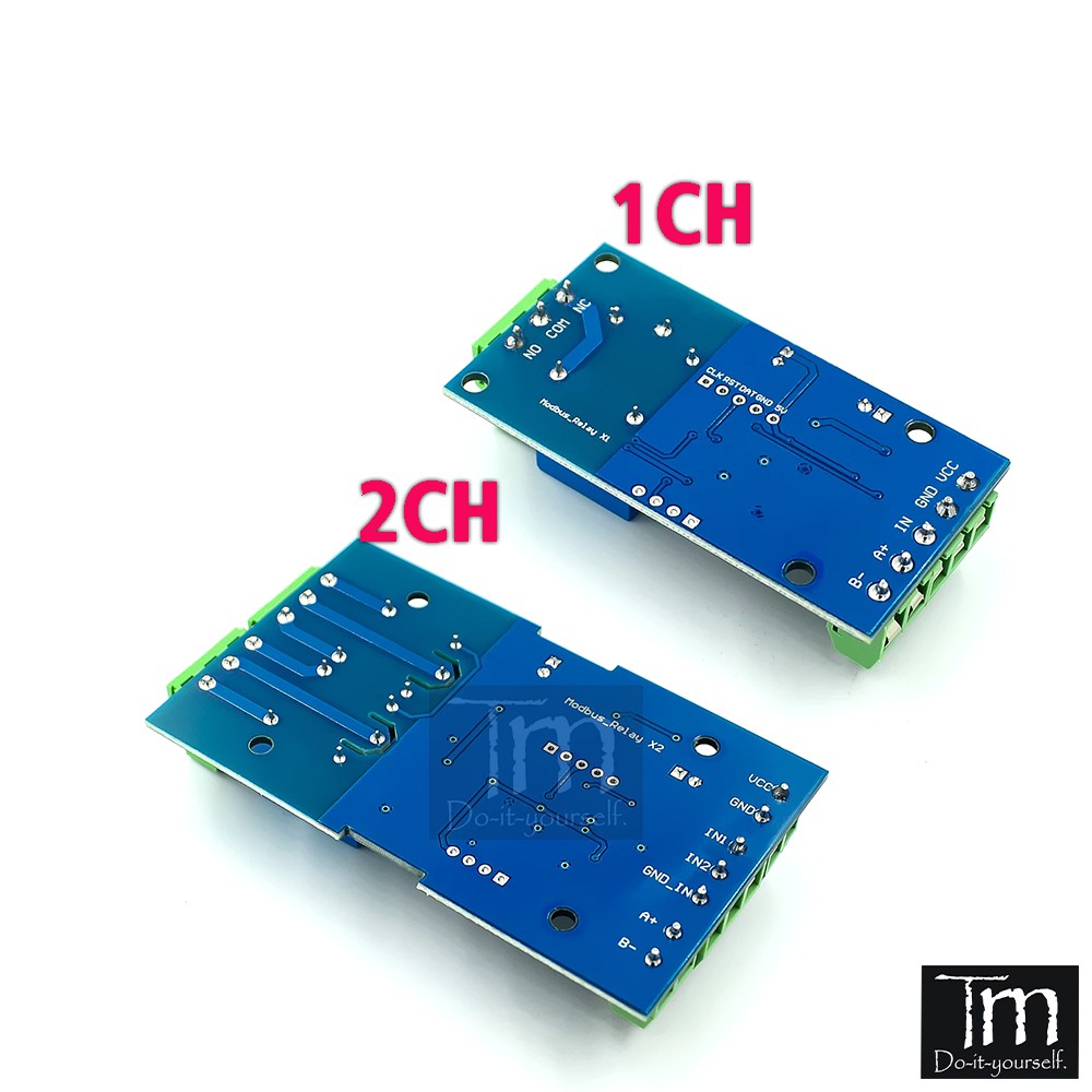 Module Relay Điều Khiển Qua RS485 (MODBUS RTU) 1/2 Kênh