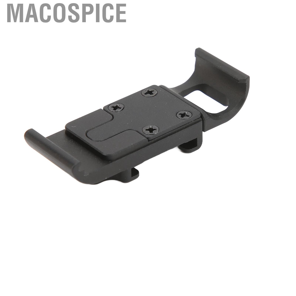 Vỏ bảo vệ pin Macospice có lỗ vít 1/4 inch cho GoPro 9 màu đen | BigBuy360 - bigbuy360.vn