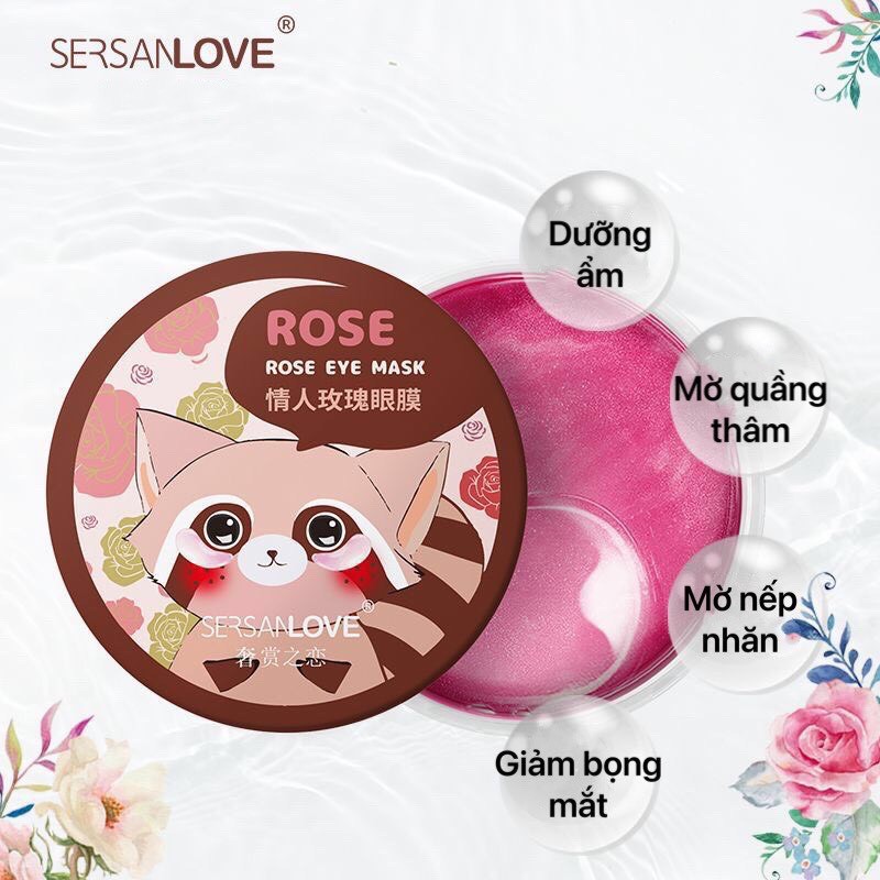 Mặt Nạ Dưỡng Mắt SERSANLOVE Eyemask Nội Địa Trung Chính Hãng (Hộp 60 Miếng) | BigBuy360 - bigbuy360.vn