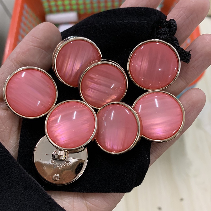 10 Nút Nhựa Nhiều Màu Thời Trang 18 / 25 / 30mm