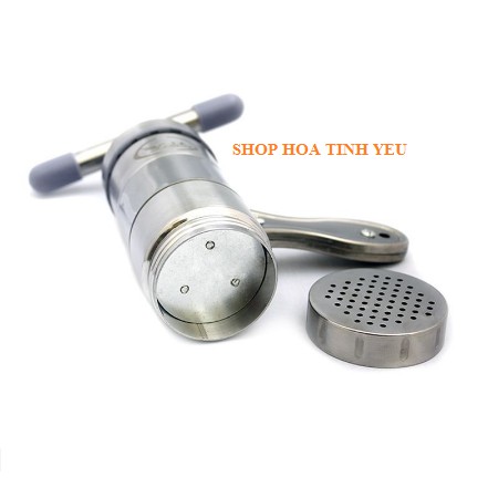 Khuôn Máy Ép Làm Bún Tươi, Mỳ Sợi, Mì Nui Mini 5 Đầu Cắt Inox Cho Nhà Bếp Gia Đình