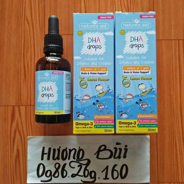 DHA drop cho bé